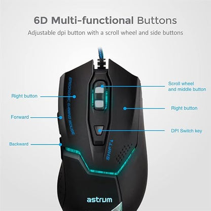 Astrum MG210 Wired Gaming Mouse