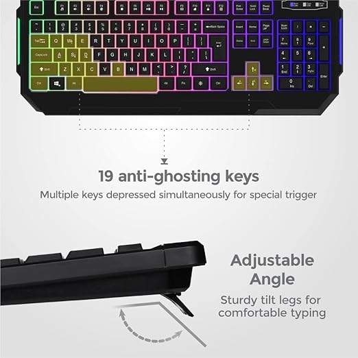 Astrum KG200 Backlit Wired Gaming Keyboard