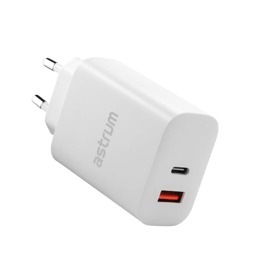 Astrum Pro Dual PD65 65W Dual USB Wall Charger